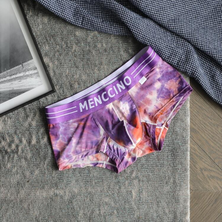 Popularno prodavano muško donje rublje 2022. Modni pamuk, ledena svila, udobne prozračne mekane muške gaće, bokserice