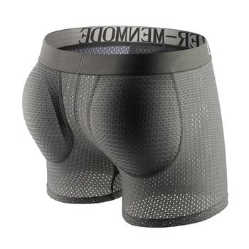 Ανδρικά padded Enhancer Butt Boxers Εσώρουχα Hip-Up Shapewear Butt Lifter Εσώρουχα Κορμός γλουτών Ropa Interior Hombre Slip