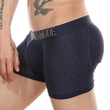 Ανδρικά padded Enhancer Butt Boxers Εσώρουχα Hip-Up Shapewear Butt Lifter Εσώρουχα Κορμός γλουτών Ropa Interior Hombre Slip