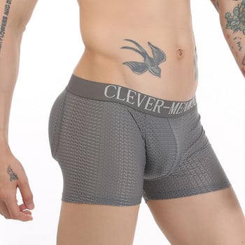 Ανδρικά padded Enhancer Butt Boxers Εσώρουχα Hip-Up Shapewear Butt Lifter Εσώρουχα Κορμός γλουτών Ropa Interior Hombre Slip