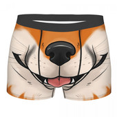 Bărbați Boxer Chiloți Fox Lenjerie Respirabilă Homme Printed Plus Size Chiloți