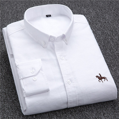 S~6XL medvilniniai Oksfordo marškiniai vyriški ilgomis rankovėmis languoti dryžuoti laisvalaikio marškiniai vyriški, įprasto prigludimo kišeniniai darbo vyriški marškiniai