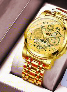 Elegantne roostevabast terasest mehaaniline käekell