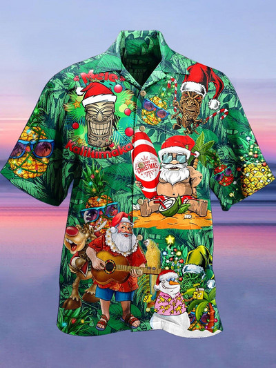 2022. gada brīvi elpojoši 3D drukas modeļi, stilīgi, moderni havajiešu krekli, pludmales ballīšu topi ar īsām piedurknēm vasaras vīriešu krekli