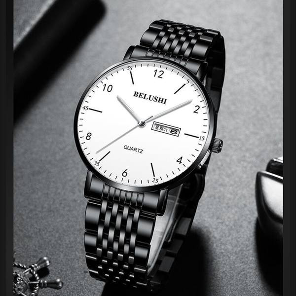 Elegantiškas vyriškas laikrodis - apvalios formos