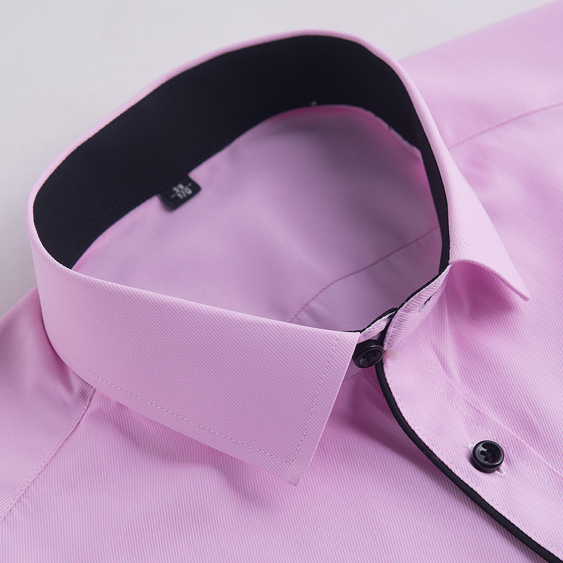 DAVYDAISY 2020 Férfi ing, hosszú ujjú férfi alkalmi üzleti ruha Ingek Slim Fit fehér munkaing Férfi camisa masculina DS167