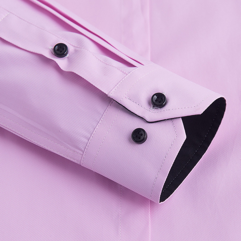 DAVYDAISY 2020 Férfi ing, hosszú ujjú férfi alkalmi üzleti ruha Ingek Slim Fit fehér munkaing Férfi camisa masculina DS167