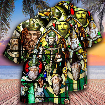 Cămăși Imprimate Iisus Bărbați Femei Pictura lui Dumnezeu Cămăși cu nasturi de plajă Plus Size Nou