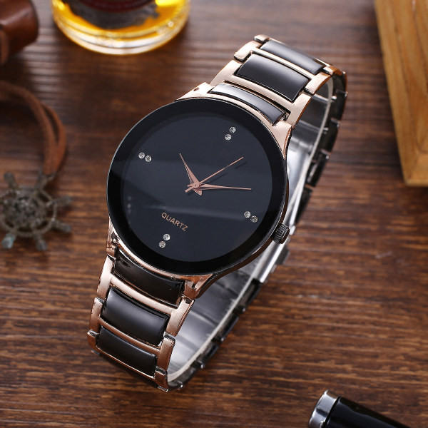 Apvalus ciferblatas vyriškas laisvalaikio laikrodis