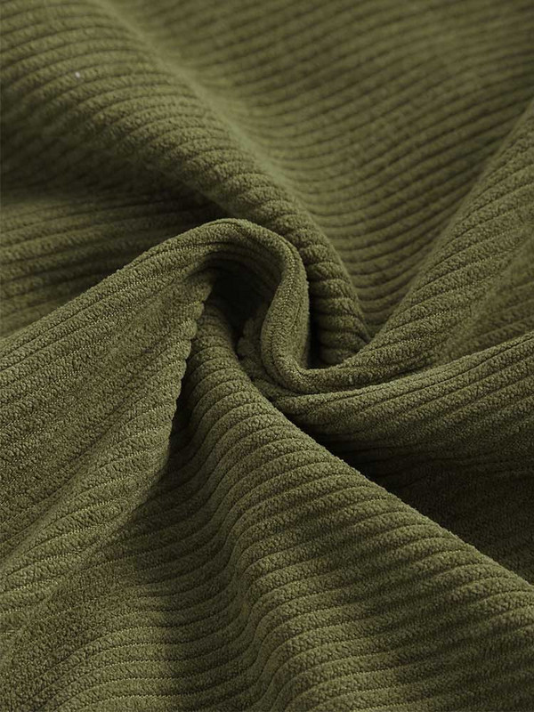 Cămăși pentru bărbați ZAFUL Cămașă cu mâneci lungi din velur cu buzunar, toamnă, iarnă, haină solidă, bluză de stradă vintage, bluze, stil unisex