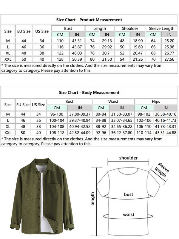 Cămăși pentru bărbați ZAFUL Cămașă cu mâneci lungi din velur cu buzunar, toamnă, iarnă, haină solidă, bluză de stradă vintage, bluze, stil unisex