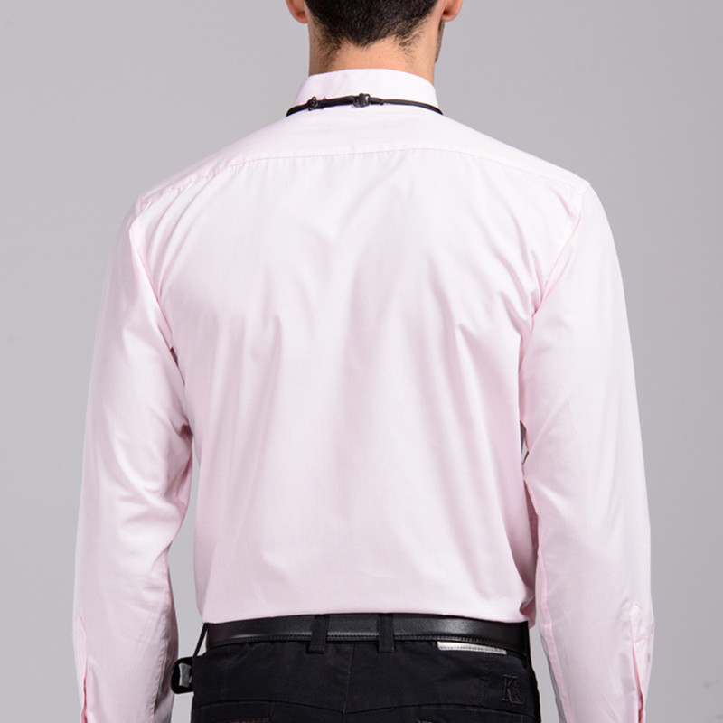 New Arrival francia mandzsetta Wing Tip gallér Férfi hivatalos ruha ingek Szmoking ingek Vőlegény esküvői ingek Férfi Színpadi jelmez