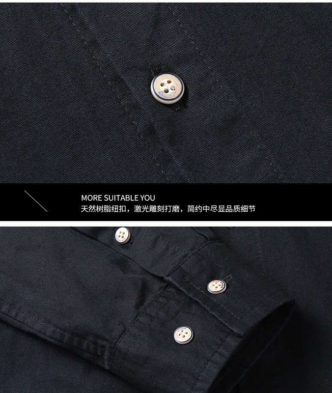 Őszi új férfi molett 8XL szögletes galléros pamut munka hosszú ujjú ing kabát férfi fekete ingek férfiaknak 7XL 6XL