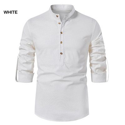 Cămăși pentru bărbați cu mânecă lungă 2022 Cămăși formale pentru bărbați Slim Fit Business Stretch Anti-rid Instrumente profesionale Bluză pentru bărbați