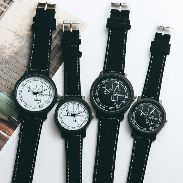 Un ceas mecanic de zi cu zi cu cadran rotund