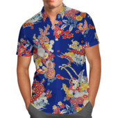 Cămașă Hawaii Plajă de vară Flori tropicale Cămașă hawaiană Cămașă pentru bărbați cu imprimeu 3D Tricou pentru femei Cămăși hip hop Costum cosplay 01