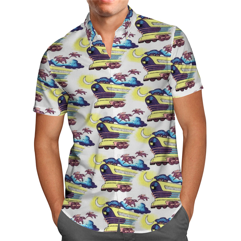 Cămașă Hawaii Plajă de vară Flori tropicale Cămașă hawaiană Cămașă pentru bărbați cu imprimeu 3D Tricou pentru femei Cămăși hip hop Costum cosplay 01