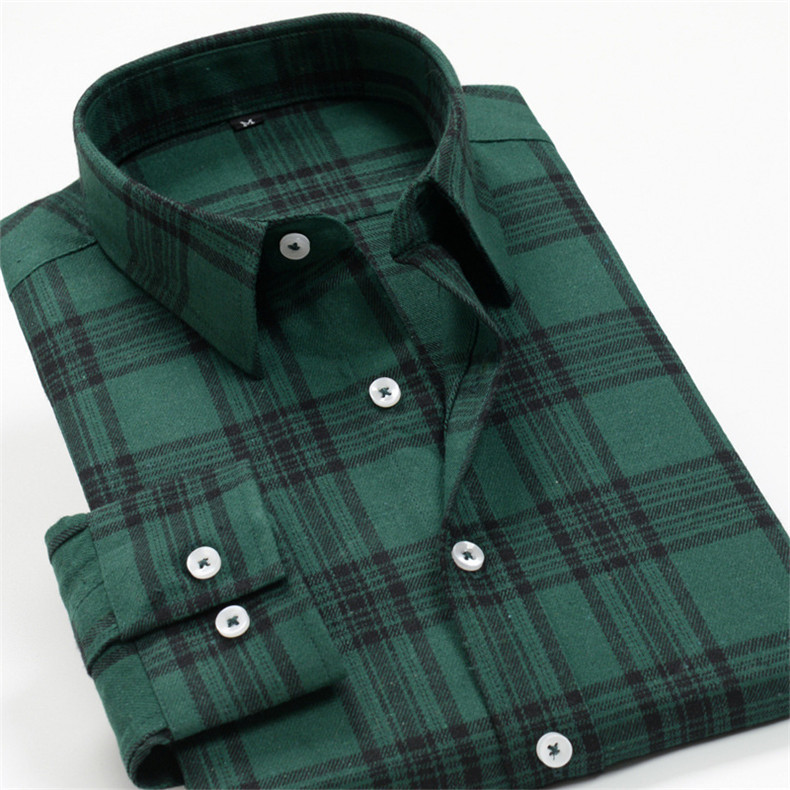 2021-es új tavaszi és őszi Férfi üzleti plusz méretű alkalmi hosszú ujjú ing Divat bő kockás férfi ing Oversize 9XL 10XL