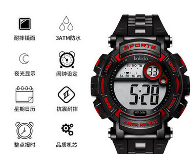 Ceas electronic cu calendar și nicovală