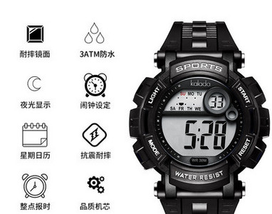 Ceas electronic cu calendar și nicovală