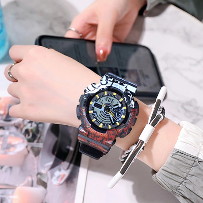 Ceas sportiv pentru bărbați, cu cadran mare