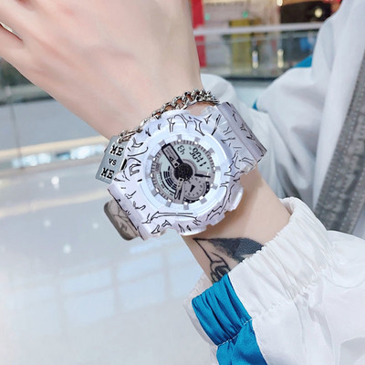 Ceas sportiv pentru bărbați, cu cadran mare