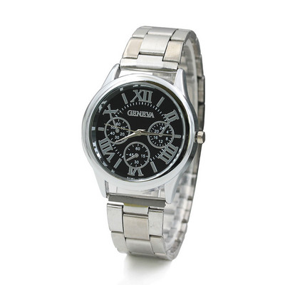 Férfi mechanikus karóra kerek számlappal - két modell