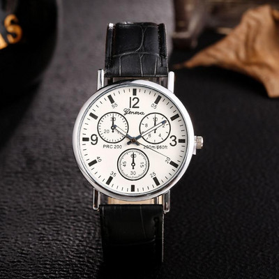 Férfi mechanikus karóra kerek számlappal - két modell