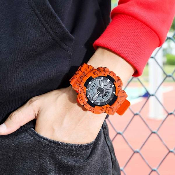 Új modell férfi vízálló karóra kerek számlappal