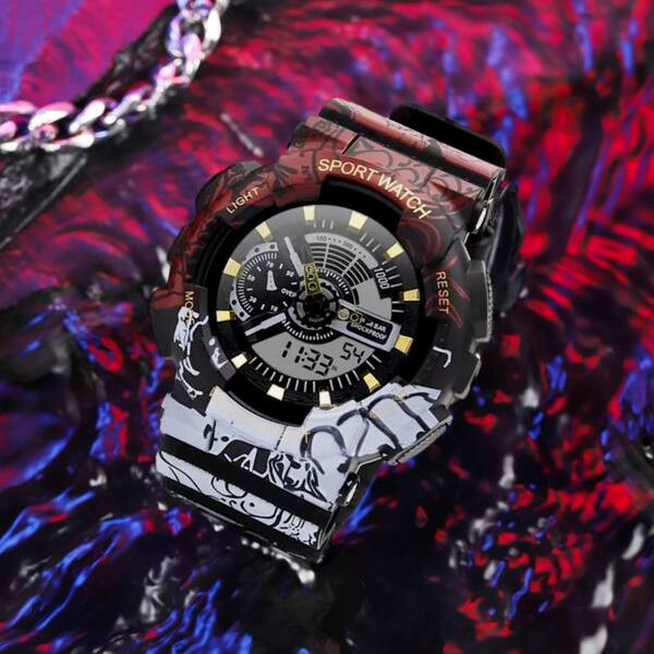 Új modell férfi vízálló karóra kerek számlappal