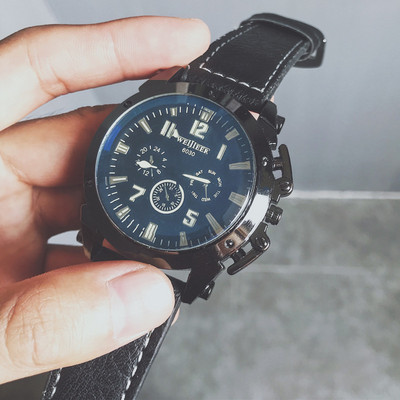 Vyriškas vandeniui atsparus laikrodis