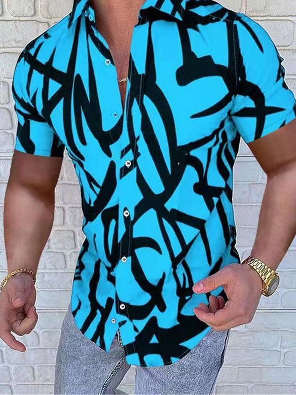 Vyriški ploni marškinėliai vasaros laisvalaikio apykaklė Streetwear Madingi marškinėliai trumpomis rankovėmis 5XL