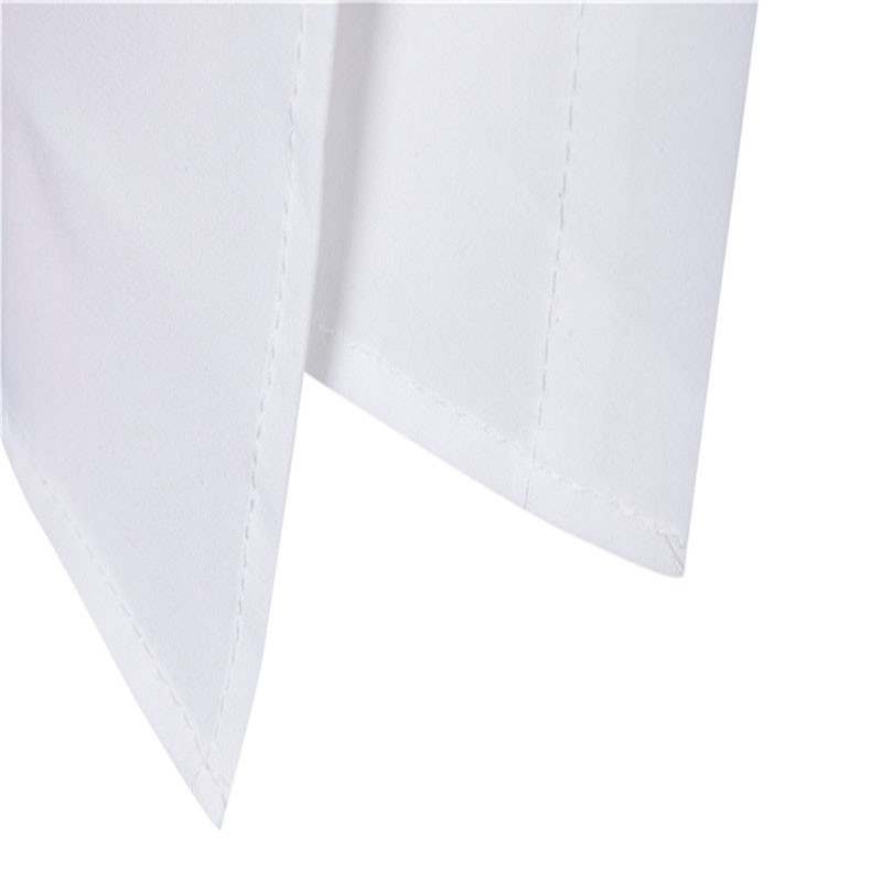 ljeto jesen dvodijelne dvodijelne muške majice s dvostrukim džepovima, jednobojne pamučne majice s preklopom, tanki dijelovi, nepeglane, muške košulje dugih rukava