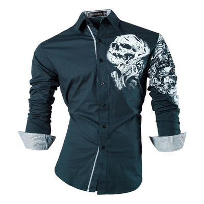 Sportrendy férfi ingruha, alkalmi, hosszú ujjú karcsú, divatos sárkány, stílusos JZS041