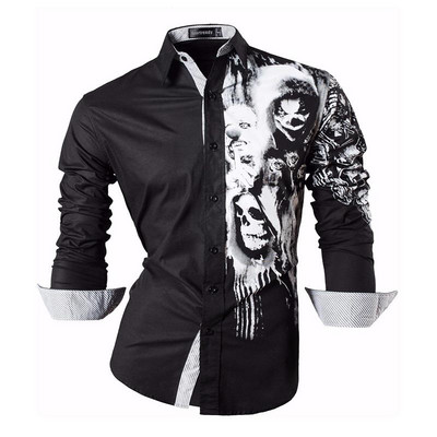 Sportrendy férfi ingruha, alkalmi, hosszú ujjú karcsú, divatos sárkány, stílusos JZS041