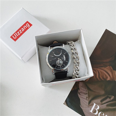 Šiuolaikinis vyriškas laikrodis su apvaliu ciferblatu – keli modeliai