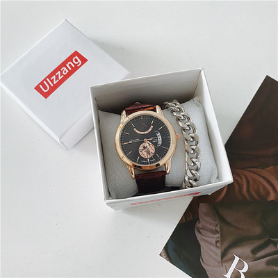 Šiuolaikinis vyriškas laikrodis su apvaliu ciferblatu – keli modeliai