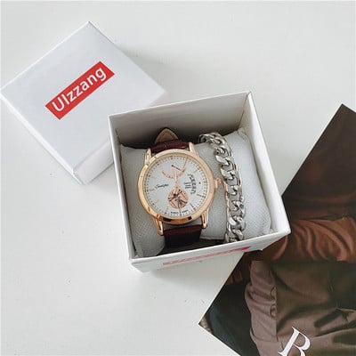 Šiuolaikinis vyriškas laikrodis su apvaliu ciferblatu – keli modeliai