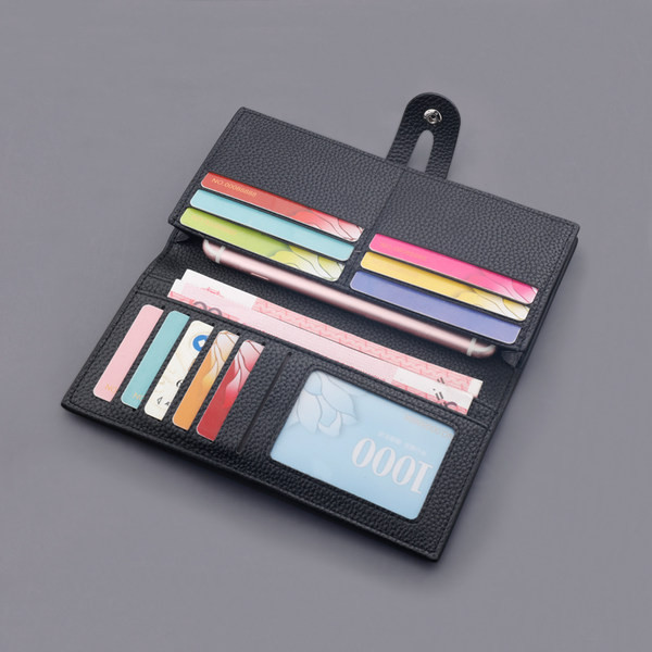 Meeste ökonahast rahakott nööpide ja kirjaga