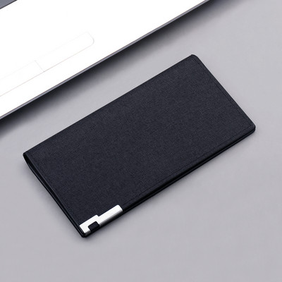 Alkalmi férfi pénztárca kapocs nélkül