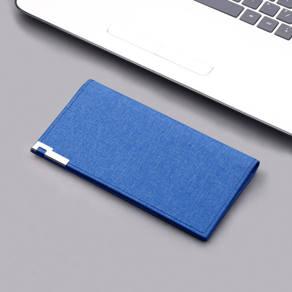 Alkalmi férfi pénztárca kapocs nélkül