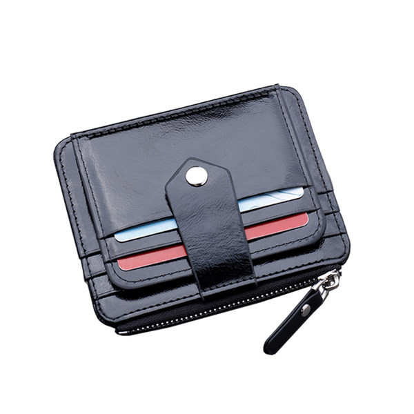 Meeste nahast rahakott, mis sobib dokumentide hoidmiseks ja lukuga tasku müntidele