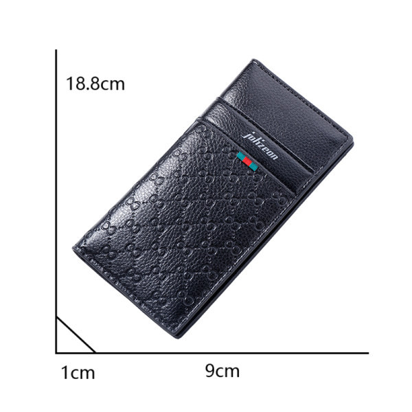 Portofel pentru documente din piele ecologica pentru barbati cu imprimeu