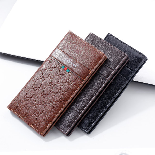 Portofel pentru documente din piele ecologica pentru barbati cu imprimeu