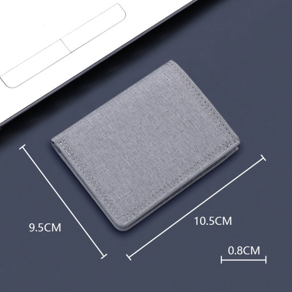 Portofel din material textil pentru bărbați - cu compartiment interior pentru monede