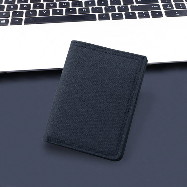 Portofel din material textil pentru bărbați - cu compartiment interior pentru monede