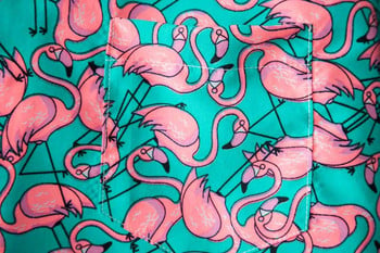 Κομψό Flamingo Print Χαβάης Aloha Ανδρικό πουκάμισο 2021 Καλοκαίρι Νέο κοντομάνικο πουκάμισο παραλίας Ανδρικά ρούχα για διακοπές για διακοπές