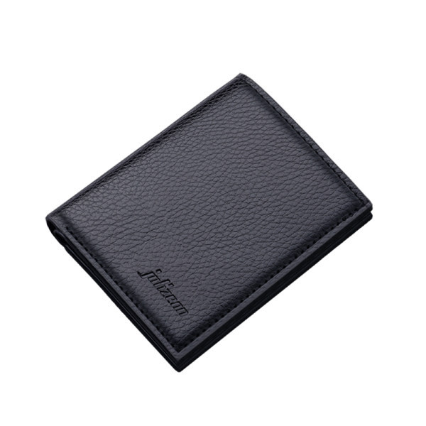 Muški novčanik od umjetne kože - crne i smeđe boje