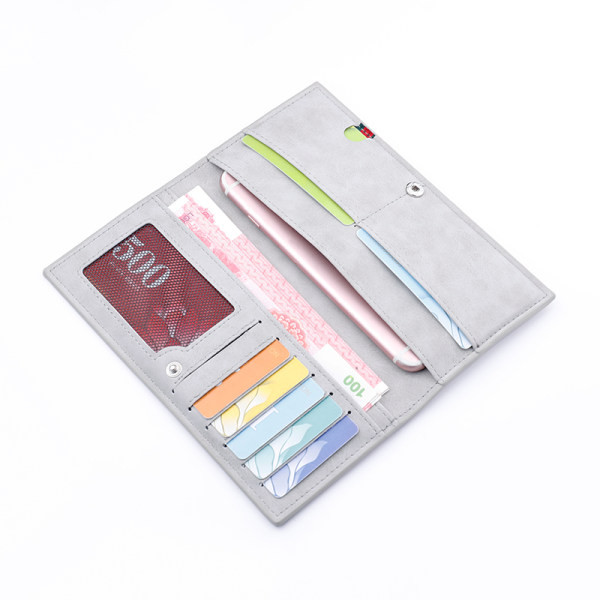 Dviejų spalvų stilinga vyriška piniginė iš eko odos