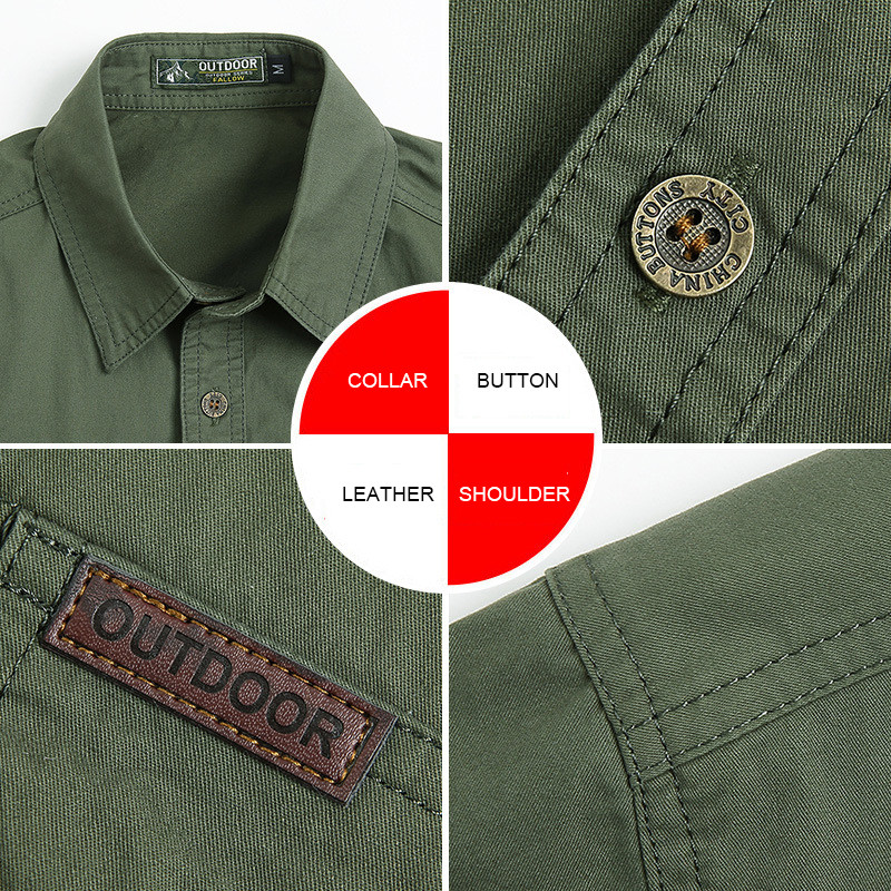 Vasariniai laisvalaikio marškinėliai Vyriški negabaritiniai trumpomis rankovėmis įrankiai marškiniai Kelias kišenes Vyriški drabužiai Palaidinė Viršutiniai marškinėliai 5XL BF08